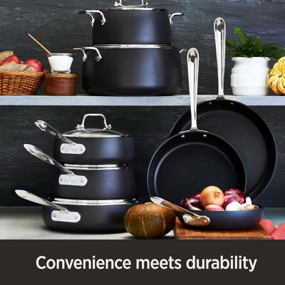 Hard Anodized 10-Piece Cookware Set